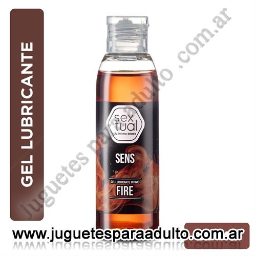 Aceites y lubricantes, Lubricantes Sextual, Gel lubricante intimo efecto calor FIRE 80ml